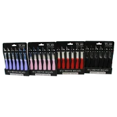 6 PARÇA MEYVE BIÇAK RENKLİ PLASTİK SAPLI (5314) - 1