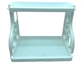 BEYAZ MUTFAK TEZGAH ÜSTÜ DÜZENLEYİCİ ORGANİZER (5314) - 1