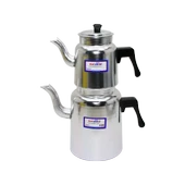 NO-1 LÜKS ALÜMİNYUM ÇAYDANLIK TAKIMI (5314) - 1