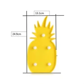 Ananas Şeklinde Ledli Dekoratif Eğlenceli Çocuk Gece Lambası (5314) - 5