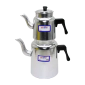 NO-3 LÜKS ALÜMİNYUM ÇAYDANLIK TAKIMI (5314) - 1