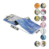 3D RENKLİ DESENLİ - D.GEN 38X118CMSU EMİCİ SİHİRLİ BANYO PASPAS PVC - ELASTİK (5314) - 1