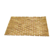 DİKDÖRTGEN - BAMBU KAYDIRMAZ BANYO PASPASI 42X62CM (5314) - 1