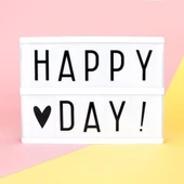 Sinematik Lightbox Dekorasyon Aydınlatma Aksesuarları (A5 Boyut) (5314) thumbnail 3