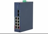 Dahua CHS4210-8GT-110 8 Port Poe 2 Port SFP Gigabit Yönetilebilir PoE Switch 110W thumbnail 1