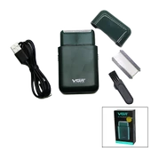 SEYAHAT TİPİ 2IN1 SIFIR SAKAL - ÇİZİM TRAŞ MAKİNESİ USB ŞARJLI V-390 (5314) - 1