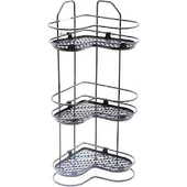 ZARİF 3 KATLI KÖŞELİK SİYAH BEYAZ (5314) - 1