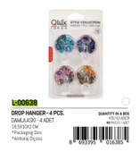 4 PARÇA  DAMLA KÜÇÜK YAPIŞKAN ASKI (5314) - 1