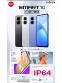 infinix Smart 10 128 4+4 GB (Distribütör Garantili) Siyah thumbnail 6