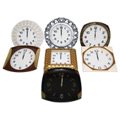 DÜZ DUVAR SAATİ KARIŞIK (5314) - 1