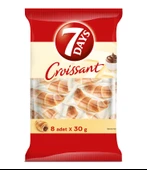 7Days Kakao Kremalı Kruvasan 8'li Paket 30G x 6 Adet (8 x 6= 48 Adet) - 1