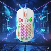 Trio - G907 RGB Gaming Mouse – USB Kablolu Oyuncu Faresi thumbnail 3