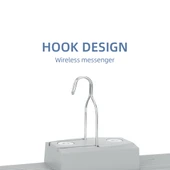 KUMANDALI - ZAMAN - IŞIK GÜCÜ AYARLI METAL ASKILI - USB ŞARJLI LAMBA FENER 20SMD LED (5314) - 5