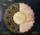 Serra Home Embos Çift Kişilik Battaniye Kutulu 220 x 240 thumbnail 4