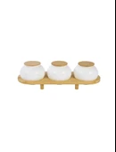 Simple 3'Lü Baharat Seti Standlı B5839 - 1