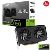 Asus GeForce RTX5050 8GB Dual OC GD6 128Bit thumbnail 1