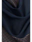 Altınyıldız Classics ALTINYILDIZ CLASSICS Erkek Lacivert Desenli Lacivert Klasik Mendil thumbnail 3