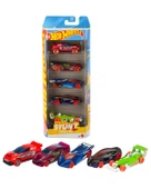 Hot Wheels Beşli Araba Seti Stunt Tracks JBJ83 thumbnail 2
