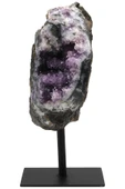 Ametist Doğal Taş Standlı Ham Parça - 1347 Gr. thumbnail 1
