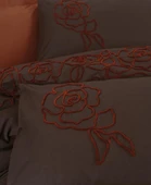 Ranforce Çift Kişilik Nev Takımı Rosen Kiremit thumbnail 2