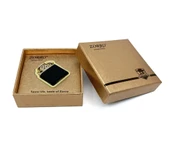 Zorro Benzinli Çakmak - Gold Black Crackle thumbnail 5