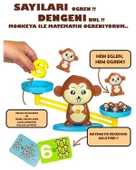 Kayyum Oyuncak Monkeya Eğitici Matematik Denge Oyunu 2320 thumbnail 3