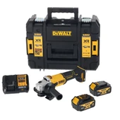 Dewalt DCG407M2T 18V 4.0 Ah Çift Akülü 125mm Kömürsüz Avuç Taşlama thumbnail 1
