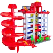 Toysan Cars Racer Asansörlü Garaj Seti SPR-55 thumbnail 2