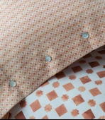 AP Çift Kişilik Tencel Terra Terracota Nevresim Takımı thumbnail 2