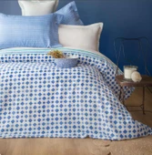 AP Çift Kişilik Tencel Terra İndigo Nevresim Takımı thumbnail 1