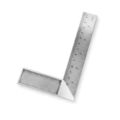 Alüminyum 15 cm 6 inch Kaynakçı L Gönye Marangoz Fayansçı Kaynakçı L Cetveli thumbnail 1