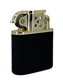 Zorro Benzinli Çakmak - Gold Black Crackle thumbnail 2