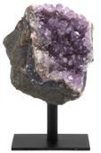 Ametist Doğal Taş Standlı Ham Parça - 474 Gr. thumbnail 1