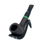 Pipsan İşlemeli El Yapımı Gül Kökü (Briar) Mini Pipo 9mm Filtreli - Model No: 12 thumbnail 2