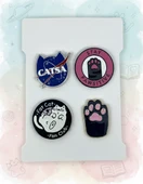 Kamp Çantası - Sırt Çantası - Terlik Süsü Charm Terlik 4'lü Jibbitz Aksesuar Model 10 thumbnail 1