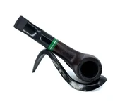 Pipsan İşlemeli El Yapımı Gül Kökü (Briar) Mini Pipo 9mm Filtreli - Model No: 12 thumbnail 3