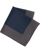 Altınyıldız Classics ALTINYILDIZ CLASSICS Erkek Lacivert Desenli Lacivert Klasik Mendil thumbnail 2