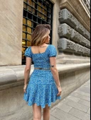 Baskılı etekli takım thumbnail 3