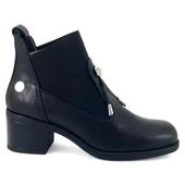 Mammamia 1805 25KB Kadın Günlük Bot Siyah thumbnail 2