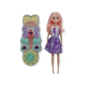 Prenses Bebek Makyaj Seti - Mor thumbnail 2