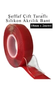 çift taraflı akrilik bant 18 mm x 2 m. 1 adet thumbnail 1