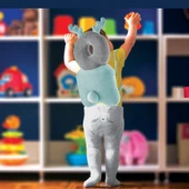 BabyJem Bebek Melek Kanadı Koruma Yastığı 527 Yeşil Kadife thumbnail 4