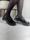 KB-ZN101 Kömür Rugan Günlük Kadın Babet thumbnail 7