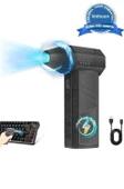 Turbo Jet 130000RPM Şarjlı Turbo Jet Şiddetli Fan Güçlü Hava Üfleyici Araç Süpürgesi 4000 Mah 52M/Sec thumbnail 1