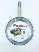 Papilla Redio 32 cm Çift Taraflı Balık Börek Hamsi Krep Menemen Tavası Yeşil thumbnail 1
