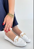 Rain Beyaz Cilt Babet Ayakkabı thumbnail 3
