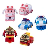 Robocar Poli Quick Transforming Mini Rescue Deluxe Araçlar 6'lı S thumbnail 3