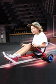 Elektrikli Kaykay Scooter Akıllı Denge Hoverboard + HoverKart + Çanta FULL LEDLİ EXTREM PAKET D13 - 6