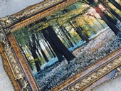 Güneşin Dokunuşu Adlı İran Tebriz Halı Tablo 123x75cm - Duvar Halı Kilim Tablo thumbnail 4