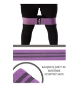 Delta Orta Sert Squat Bant Pilates Fitness Spor Kalça Egzersizleri Direnç Bandı Lastiği thumbnail 2